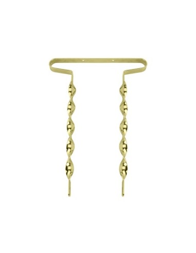 26 Lowrider Flat Bumper Front/Rear Gold.